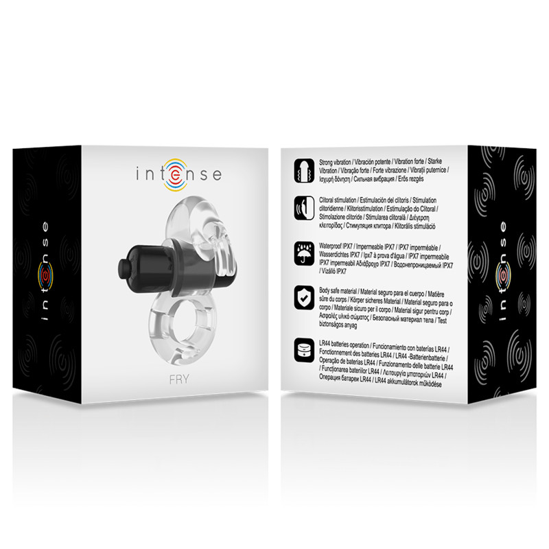 INTENSE – ANNEAU VIBRANT TRANSPARENT FRY