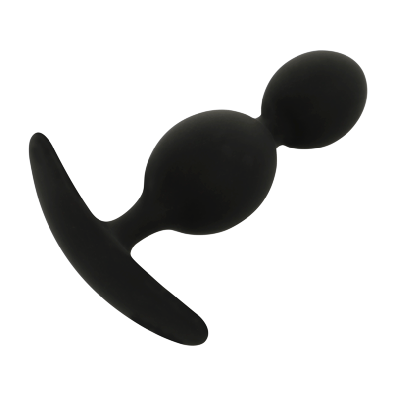BLACKSILVER – PLUG ORSON SILICONE 2 ONDES ANAL 9 CM