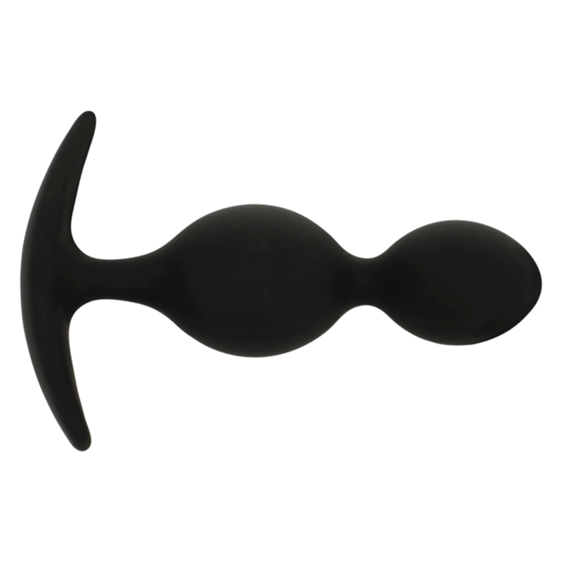 BLACKSILVER – PLUG ORSON SILICONE 2 ONDES ANAL 9 CM