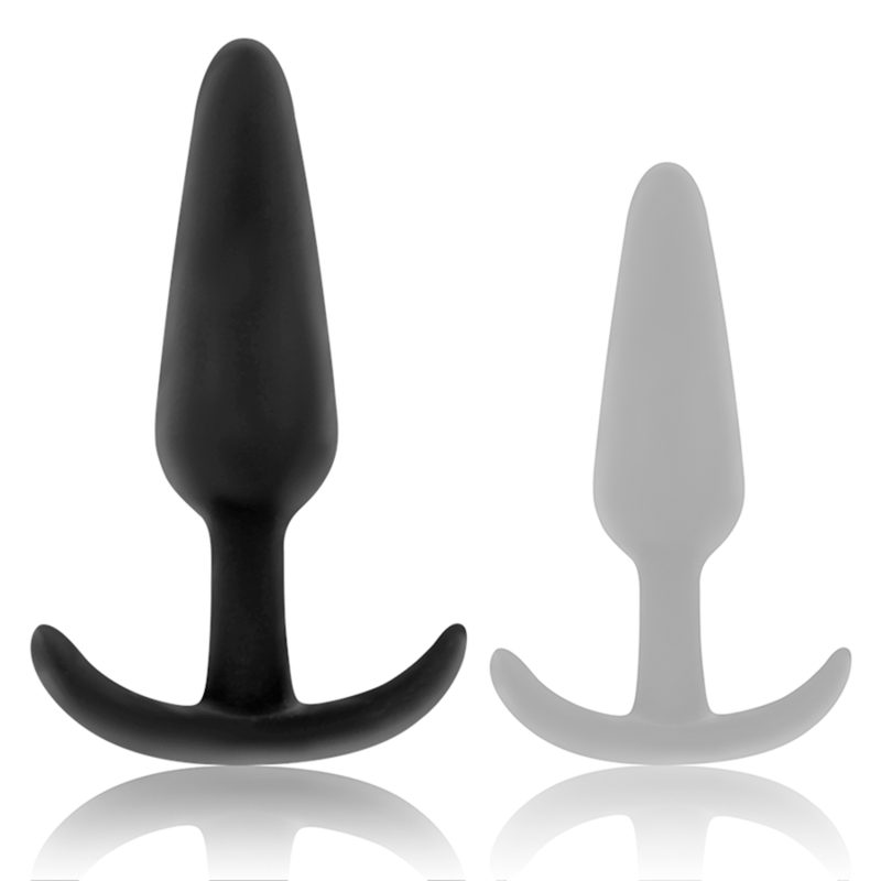 BLACKSILVER – PLUG ANAL EN SILICONE KAEL AVEC POIGNÉE MOYENNE