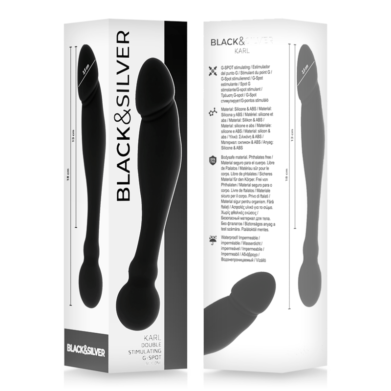 BLACKSILVER – GODE STIMULANT KARL G-POINT 18 CM