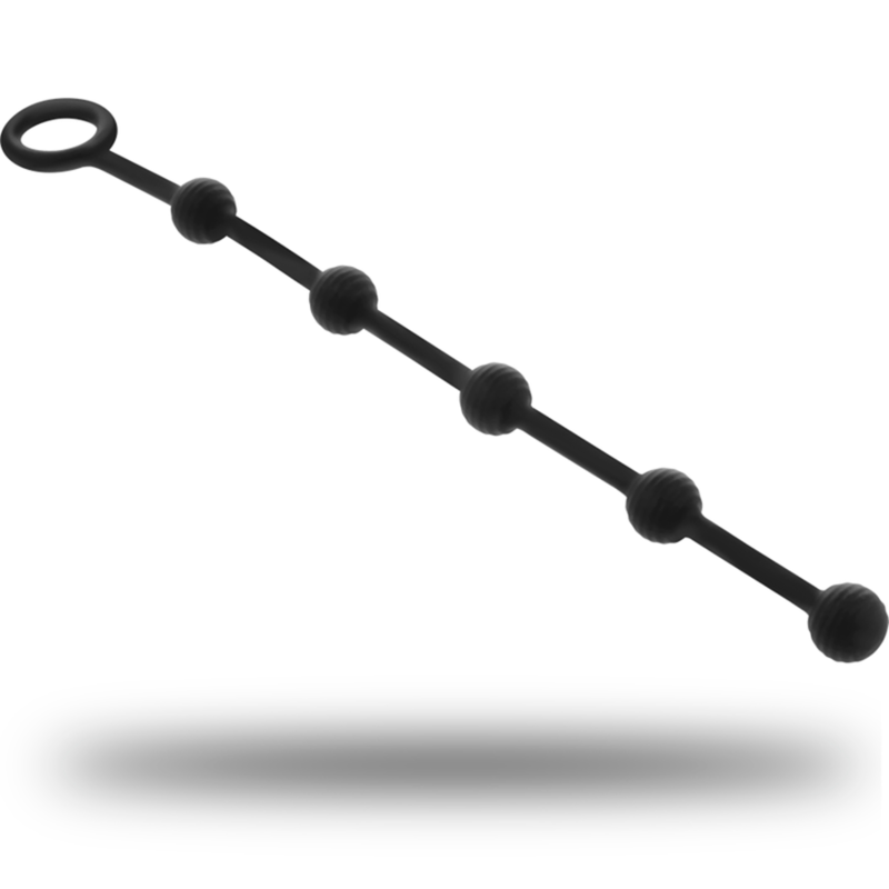 BLACKSILVER – CHAPELET ANAL KORG SILICONE INITIATION 21 CM
