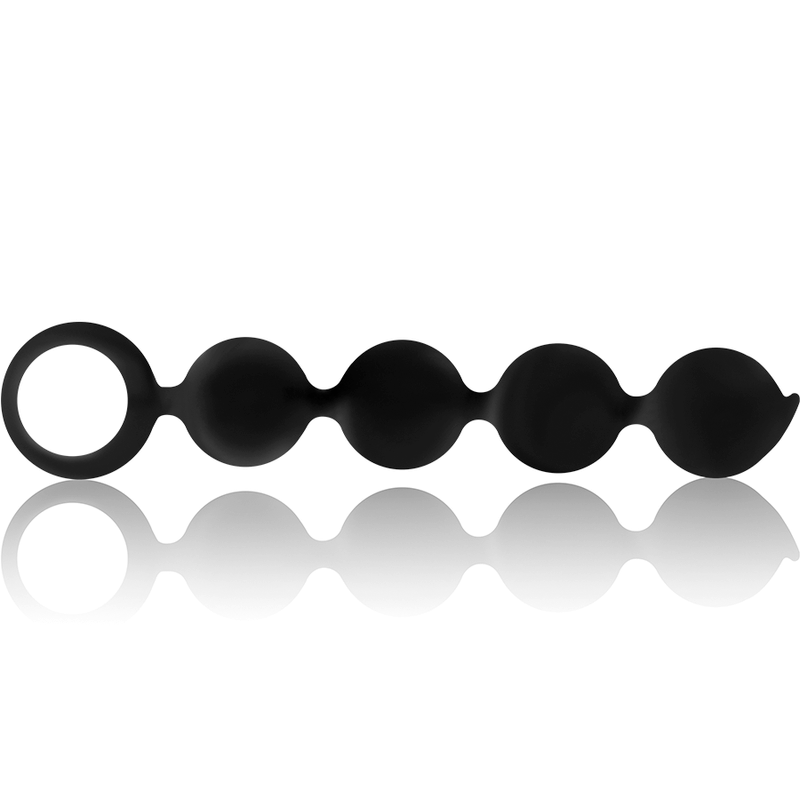 BLACKSILVER – CHAPELET ANAL LENNON 4 SPHÈRES SILICONE 15 CM