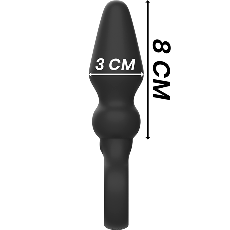 BLACKSILVER – PUISSANT PLUG ANAL EN SILICONE OZZY