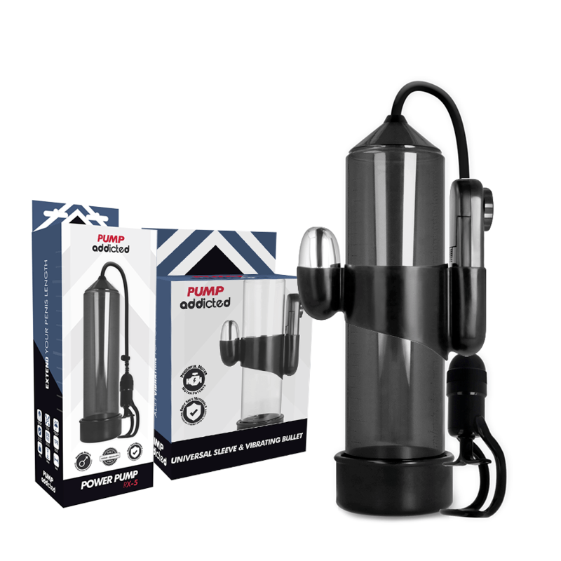 PUMP ADDICTED – VIBRATEUR RX5 NOIR