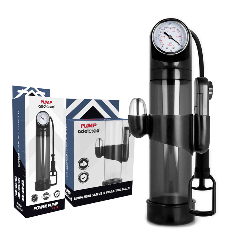 PUMP ADDICTED – VIBRATEUR RX9 NOIR