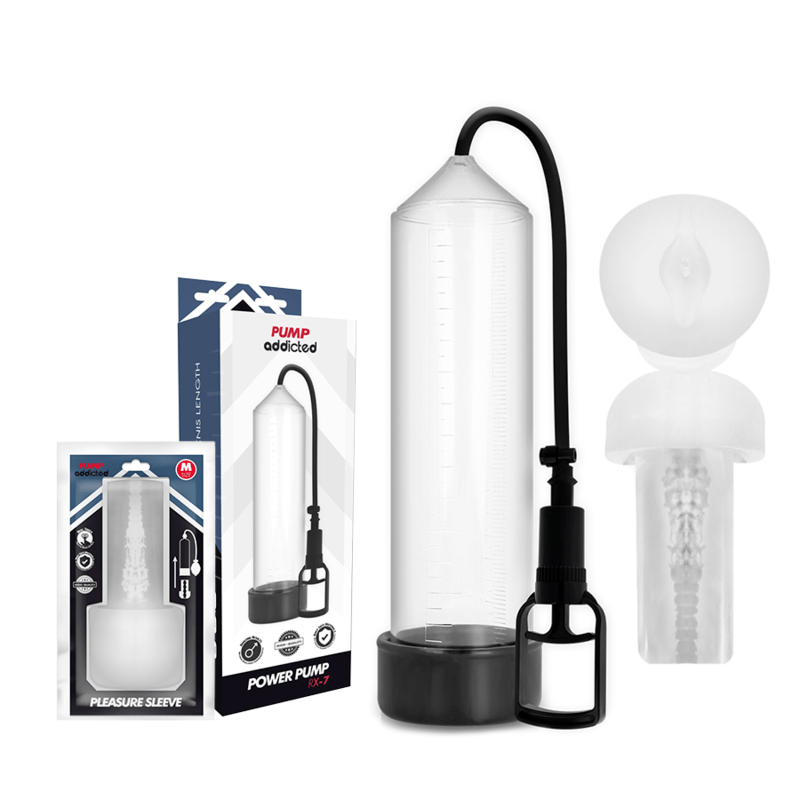 PUMP ADDICTED – RX7 TRANSPARENT AVEC MASTURBATEUR