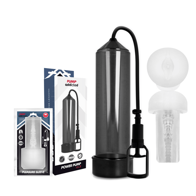 PUMP ADDICTED – RX7 NOIR AVEC MASTURBATEUR