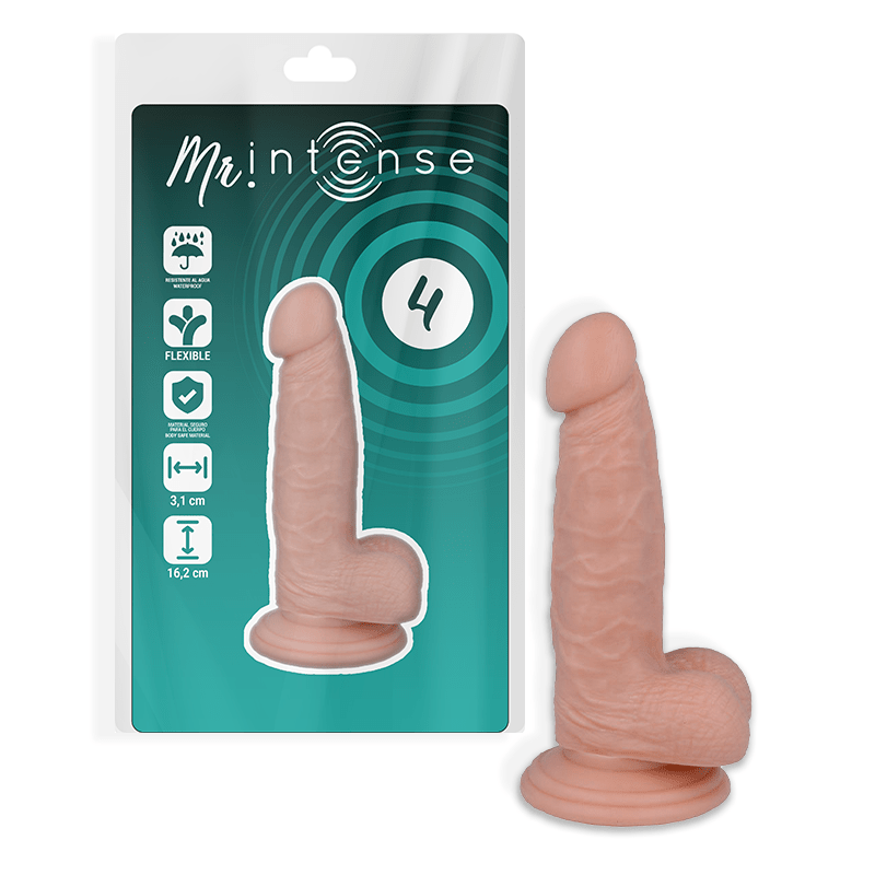 MR INTENSE – 4 PÉNIS RÉALISTE 16.2 CM -O- 3.1 CM