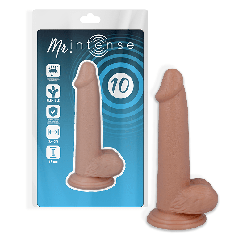 MR INTENSE – 10 PÉNIS RÉALISTE 18 CM -O- 3.4 CM