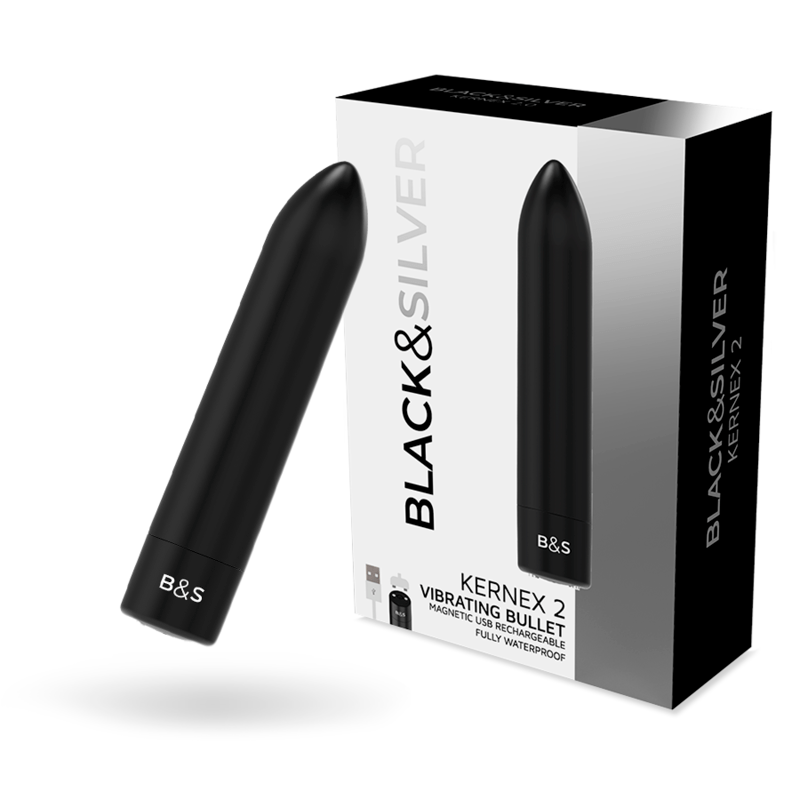 BLACKSILVER – BALLE MAGNÉTIQUE VIBRANTE NOIRE KERNEX 2