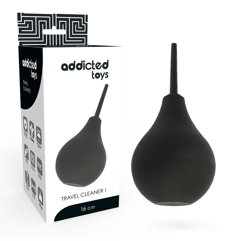 ADICCTED TOYS – DOUCHE ANAL NOIR