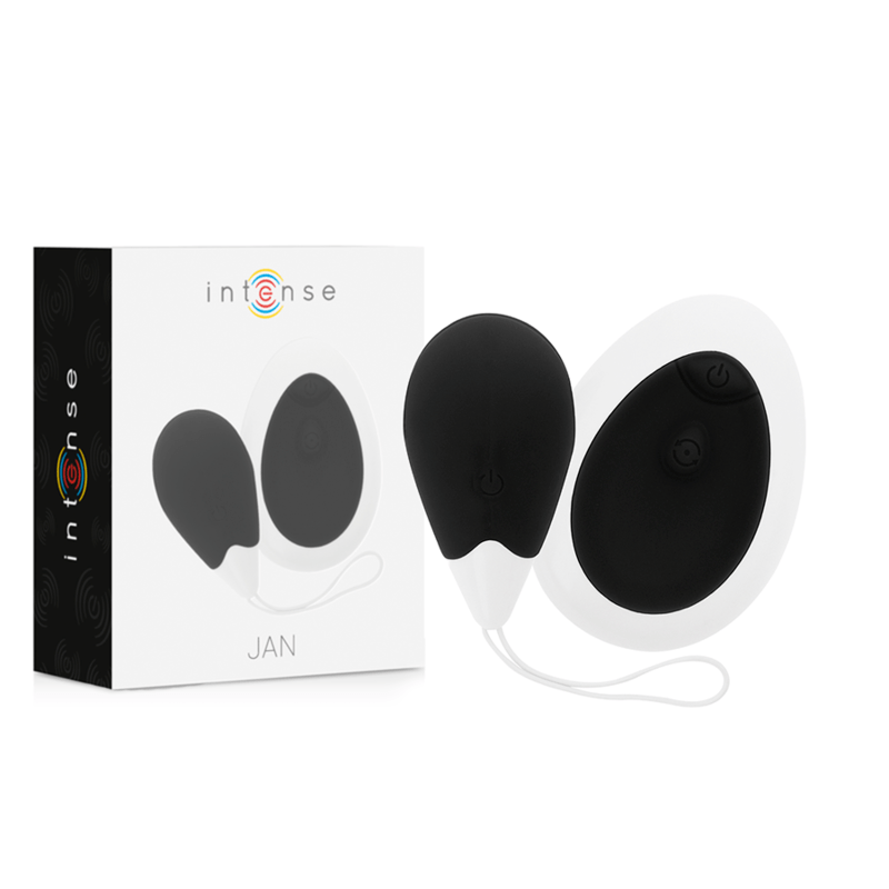 INTENSE – OEUF VIBRANT JAN TÉLÉCOMMANDE NOIR