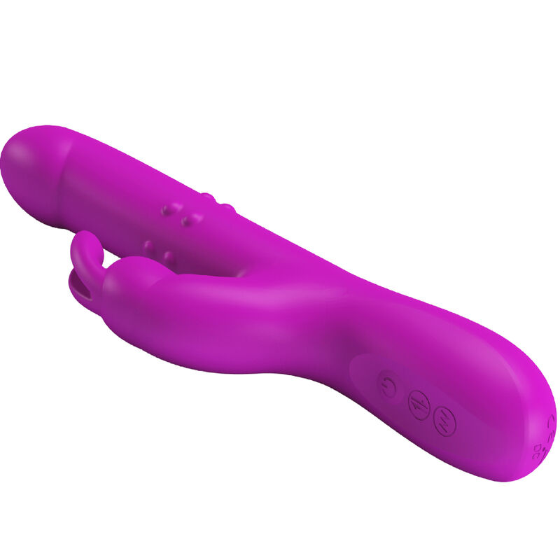 PRETTY LOVE – VIBRATEUR REESE AVEC ROTATION VIOLET