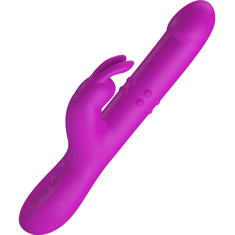 PRETTY LOVE – VIBRATEUR REESE AVEC ROTATION VIOLET
