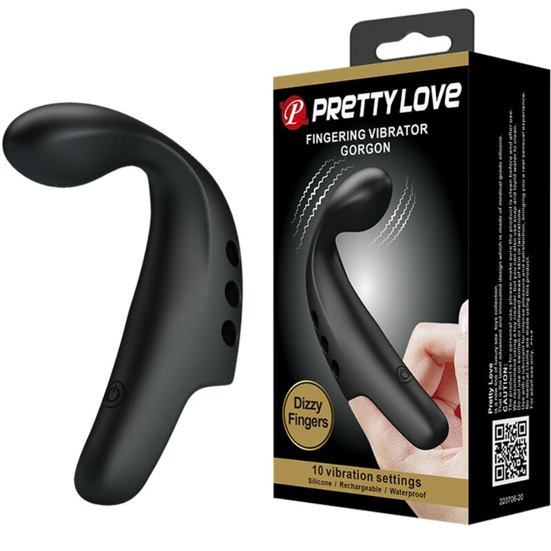 PRETTY LOVE – DÉS VIBRATEUR BLACK GORGON