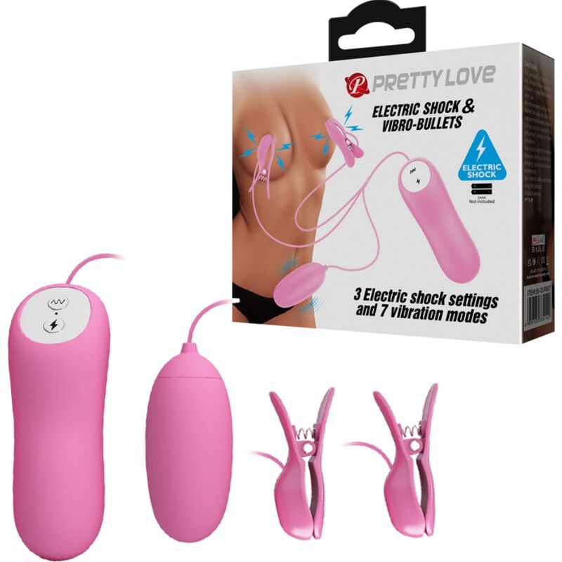 PRETTY LOVE – PINCE  ÉPILER AVEC VIBRATION ET ÉLECTROCHOC ROSE