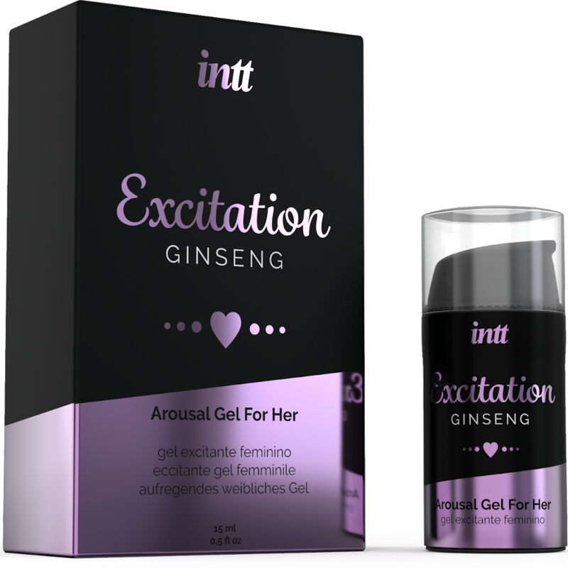 INTT LUBRICANTS – GEL STIMULANT ET EXCITANT ACTIVATEUR DE CHALEUR INTIME DÉSIR SEXUEL