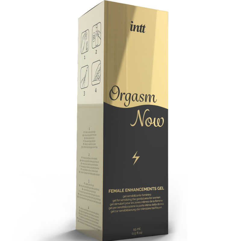 INTT LUBRICANTS – GEL STIMULANT VAGIN INTENSE AVEC APPLICATEUR VIBRATEUR