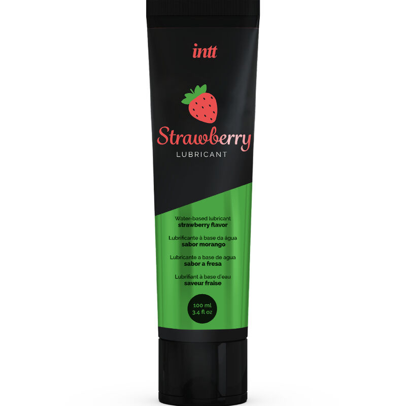 INTT LUBRICANTS – LUBRIFIANT INTIME A BASE DEAU SAVEUR FRAISE