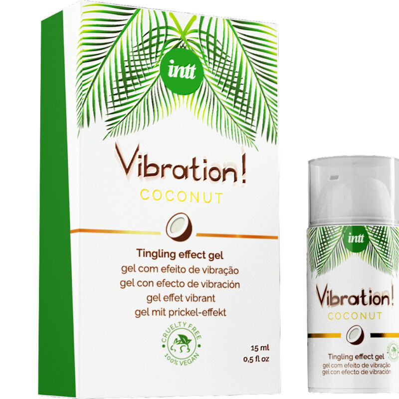INTT – VIBRATION GEL PUISSANT STIMULANT VIBRATEUR LIQUIDE VEGAN