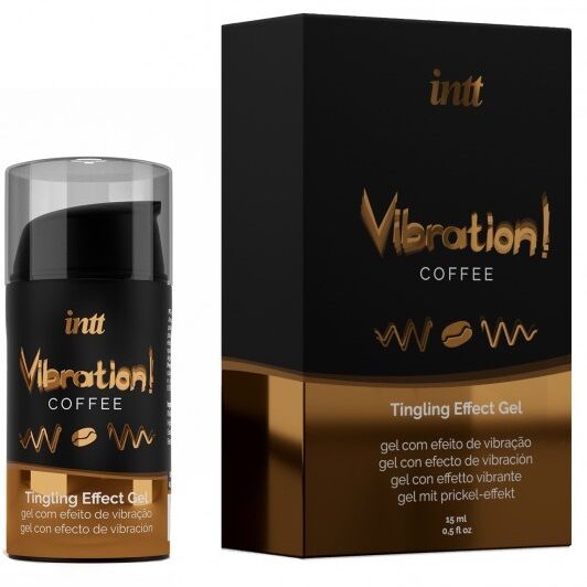 INTT MASSAGE  ORAL SEX – GEL DE MASSAGE SAVEUR CAFÉ EFFET CHAUD