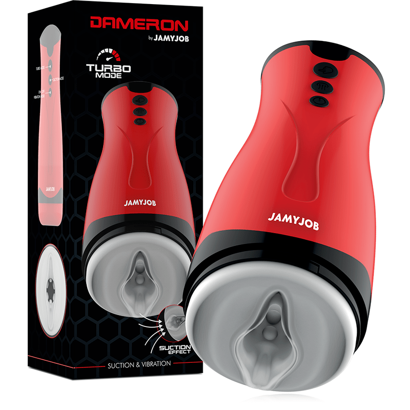 JAMYJOB – MASTURBATEUR À ASPIRATION ET VIBRATION DAMERON