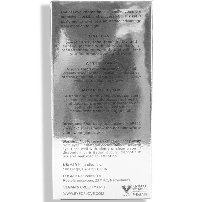 EYE OF LOVE – PARFUM EOL PHR 10 ML SET/3 – MORNING GLOW, ONE LOVE, AFTER DARK