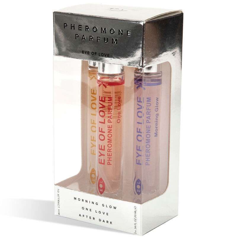 EYE OF LOVE – PARFUM EOL PHR 10 ML SET/3 – MORNING GLOW, ONE LOVE, AFTER DARK