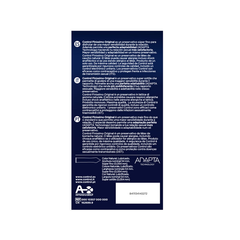 CONTROL – FINISSIMO CONDOMS 24 UNITS