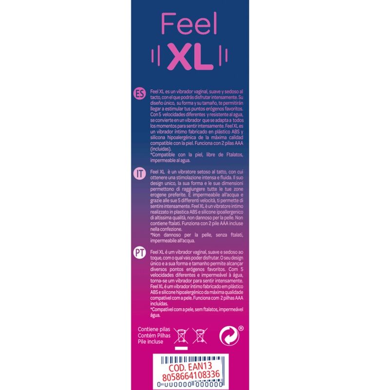 CONTROL – BALLE VIBRANTE FEEL XL
