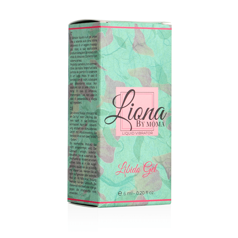 LIONA BY MOMA – VIBRATEUR LIQUIDE LIBIDO GEL 6 ML