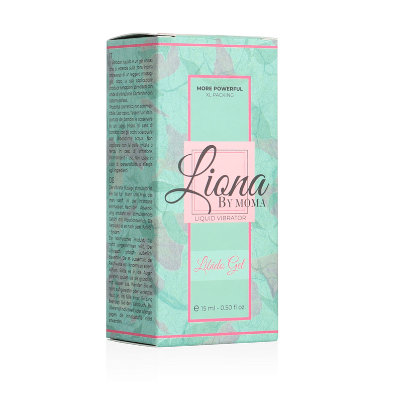 LIONA BY MOMA – VIBRATEUR LIQUIDE LIBIDO GEL 15 ML