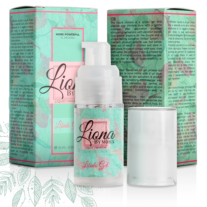 LIONA BY MOMA – VIBRATEUR LIQUIDE LIBIDO GEL 15 ML