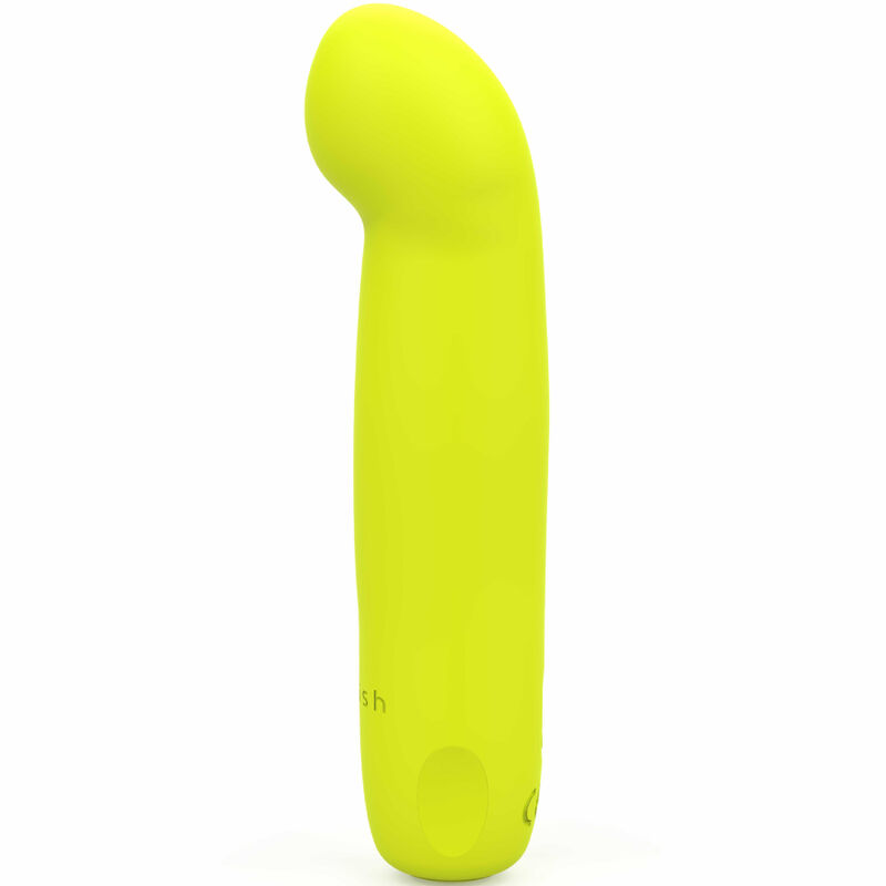 B SWISH – VIBRATEUR EN SILICONE RECHARGEABLE BCUTE CURVE INFINITE CLASSIC JAUNE