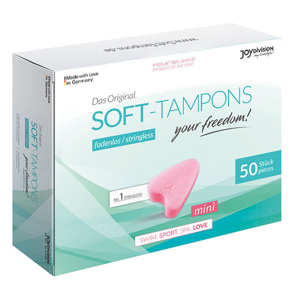 JOYDIVISION SOFT-TAMPONS – ORIGINAL SOFT-TAMPONS MINI X 50 UNITÉS