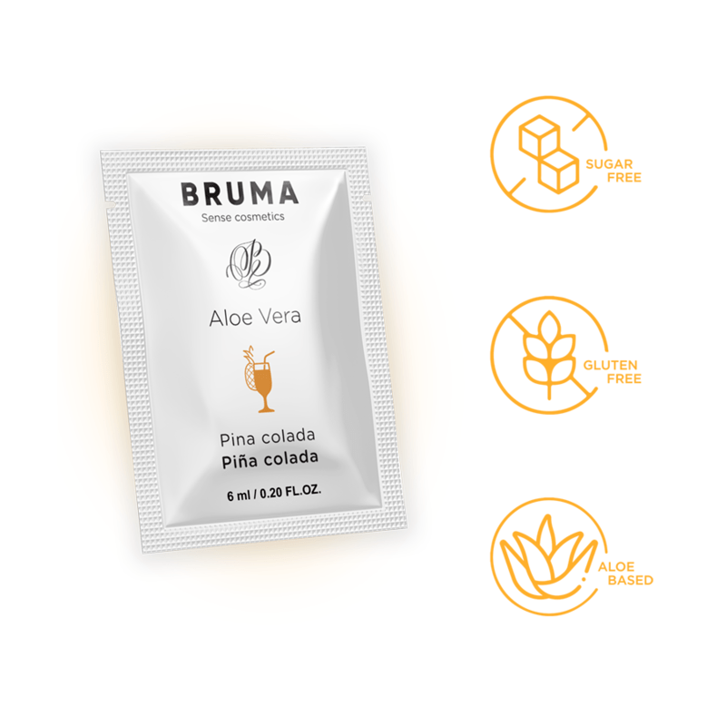 BRUMA – GEL GLISSANT À LALOE VERA SAVEUR PINA COLADA 6 ML