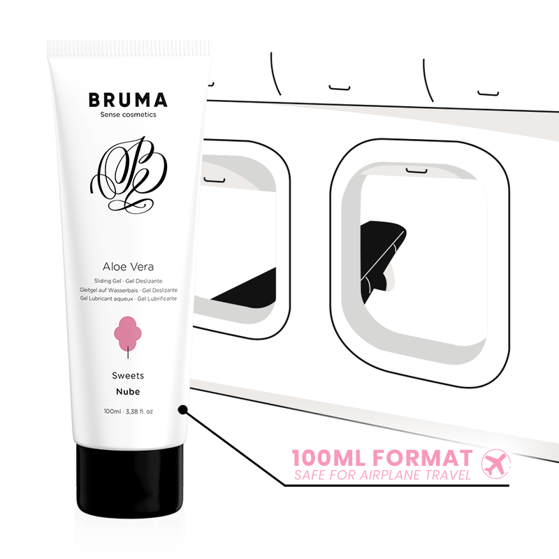 BRUMA – GEL GLISSANT À LALOE VERA SAVEUR BONBONS 100 ML