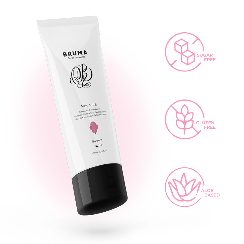 BRUMA – GEL GLISSANT À LALOE VERA SAVEUR BONBONS 100 ML