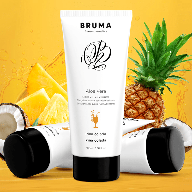 BRUMA – GEL GLISSANT À LALOE VERA SAVEUR PINA COLADA 100 ML