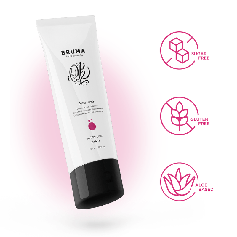 BRUMA – GEL GLISSANT ALOE VERA SAVEUR BUBBLEGUM 100 ML