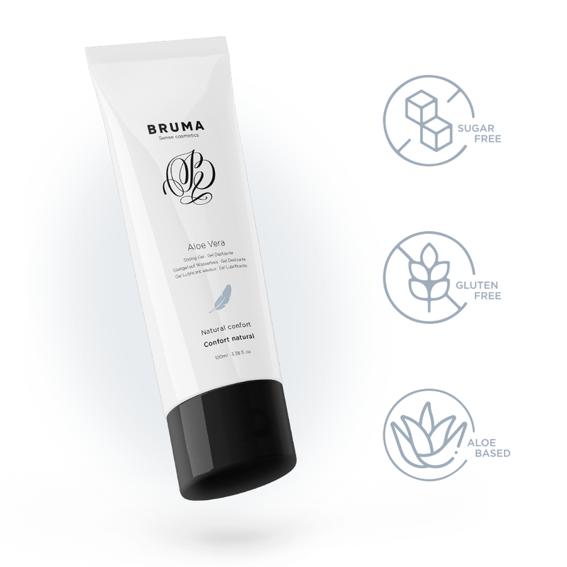 BRUMA – GEL GLISSANT ALOE VERA CONFORT NATUREL 100 ML