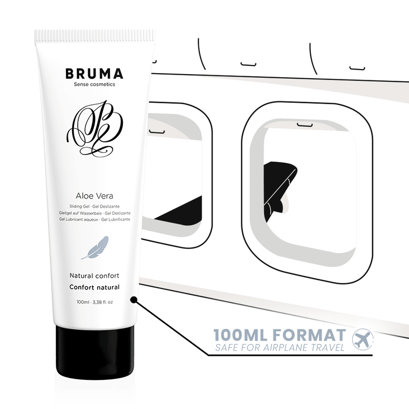 BRUMA – GEL GLISSANT ALOE VERA CONFORT NATUREL 100 ML
