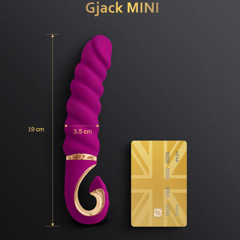 G-VIBE – VIBRATEUR GJACK MINI VIOLET EN SILICONE