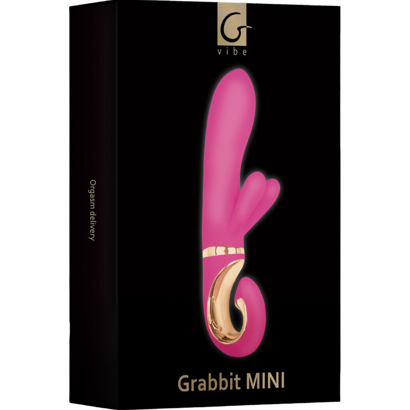 G-VIBE – VIBRATEUR GRABBIT MINI ROSE EN SILICONE