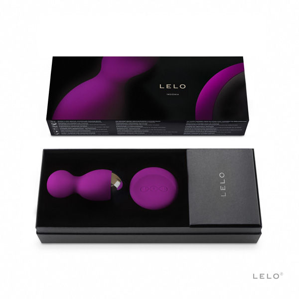 LELO – BADGE BOULES HULA ROSE PROFOND