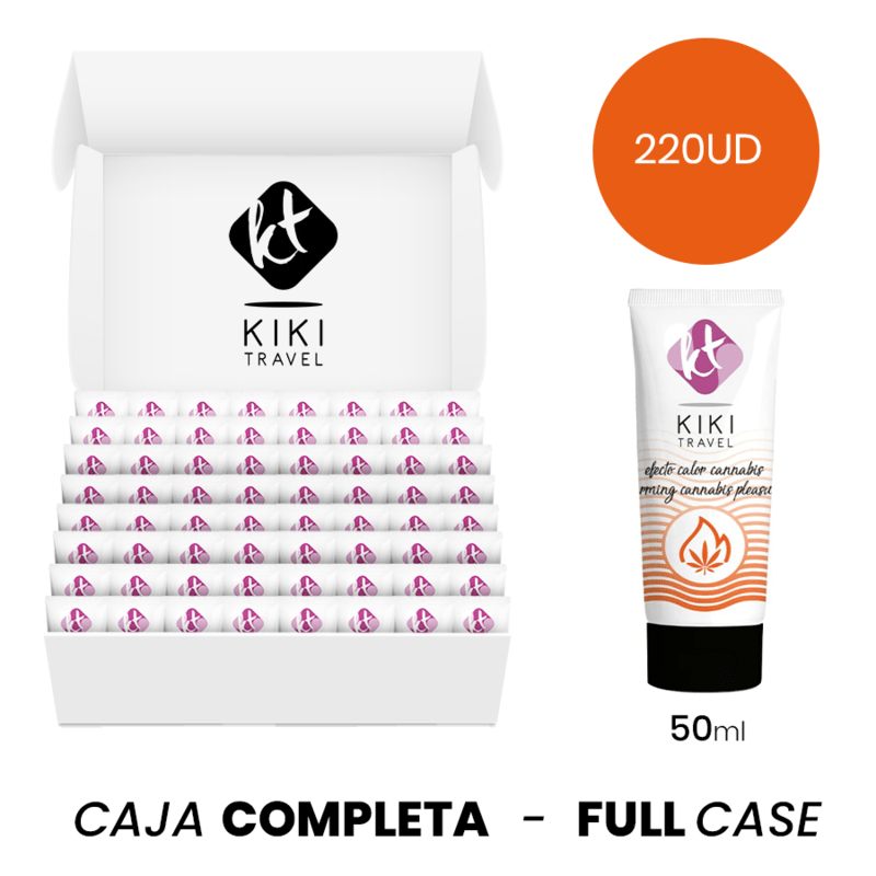 MOQ 220 – KIKÍ TRAVEL SAVEUR DE FRUITS TROPICAUX LUBRIFIANT A BASE DEAU – 50 ML