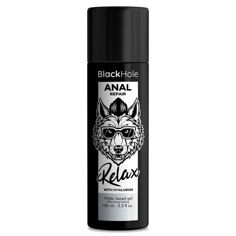 BLACK HOLE – RÉPARATION ANALE RELAX À BASE DEAU AVEC HYALURON 100 ML