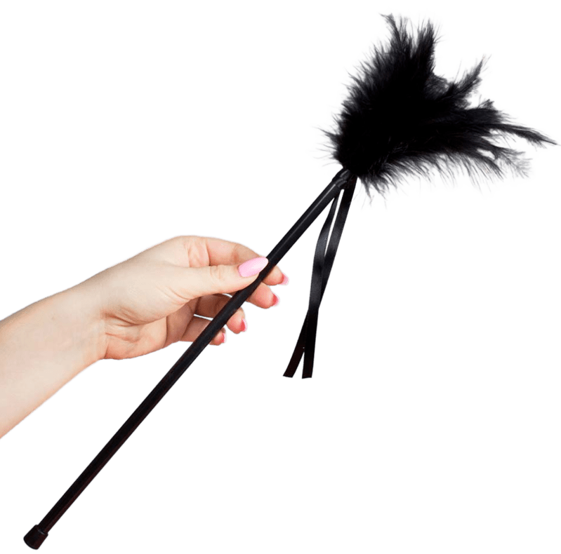 SECRETPLAY – PLUMES NOIRES 40 CM