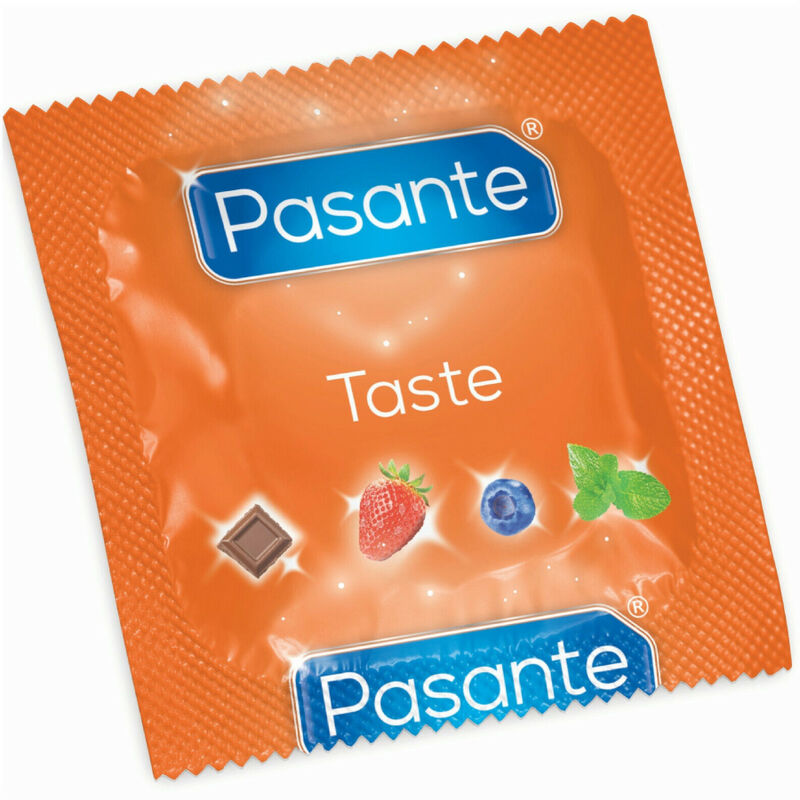 PASANTE – PRÉSERVATIFS SAVEUR MENTHE SAC 144 UNITÉS